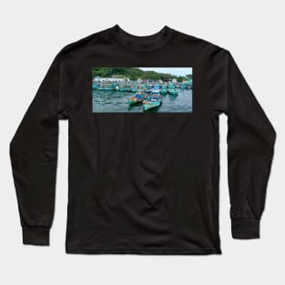 Fishing boats, Cảng An Thới marina, Phu Quoc, Vietnam Long Sleeve T-Shirt